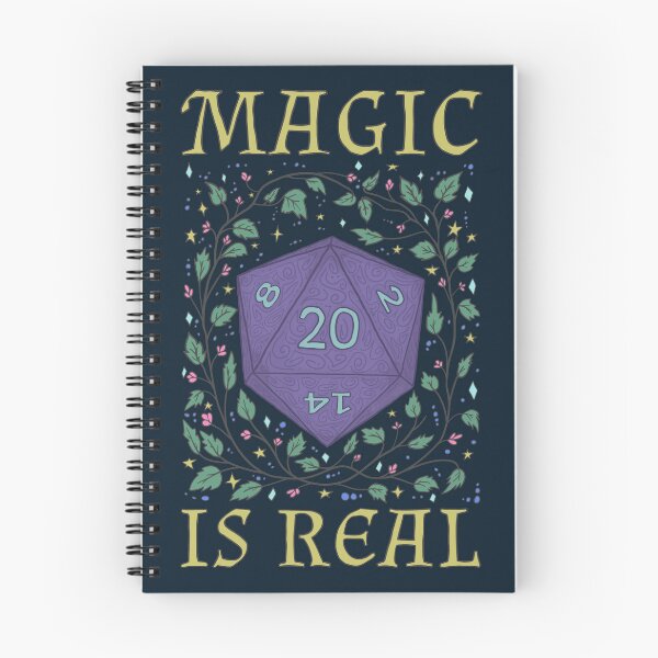 Item preview, Magic is Real D20 designed and sold by leeleeandthebee.