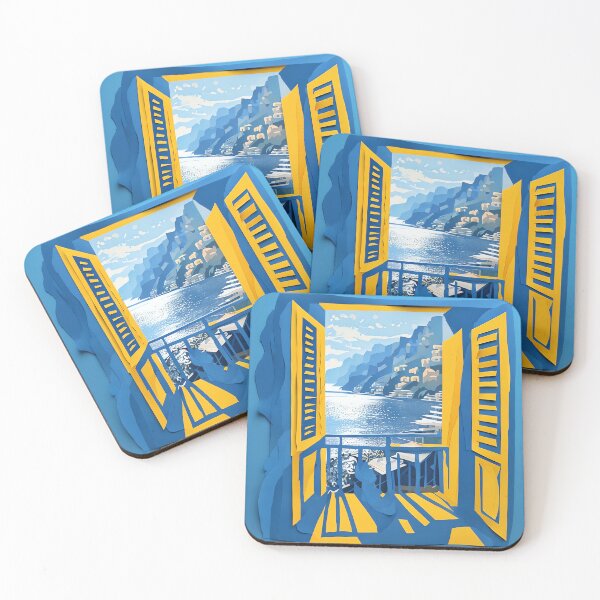 Item preview, Amalfi Morning View designed and sold by ONYX Pixee.