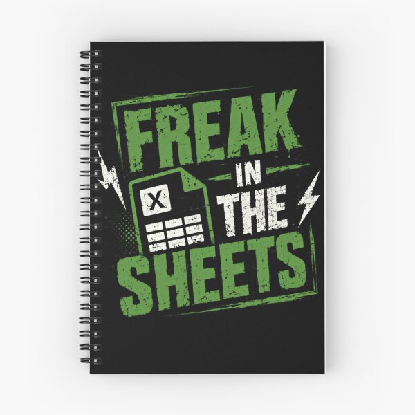 Item preview, Freak In The Sheets Excel Spreadsheet Data Analyst Accountant designed and sold by RetroMini2026.