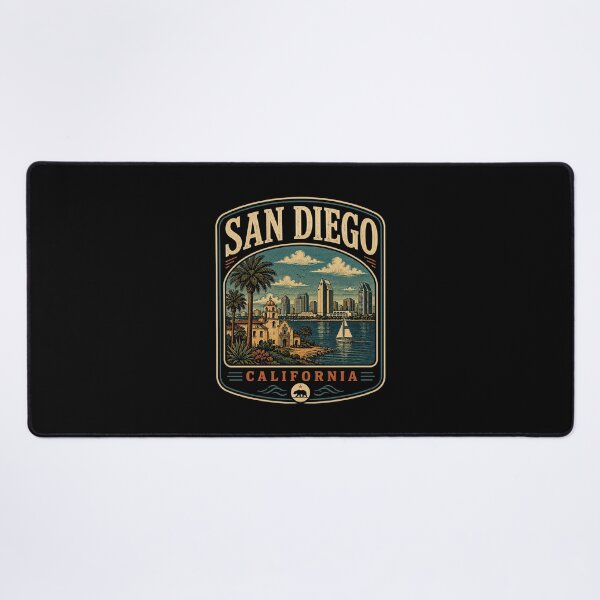 Item preview, San Diego - California designed and sold by GoodOldVintage.