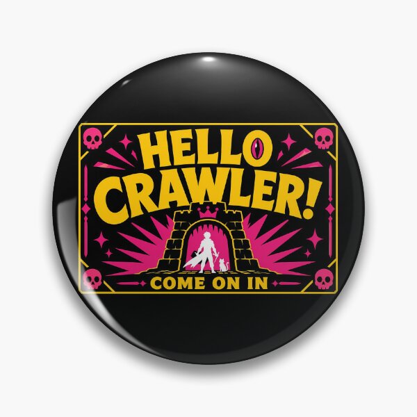 Item preview, Dungeon Crawler Carl Hello Crawler Fantasy Book Series designed and sold by Revoleos.