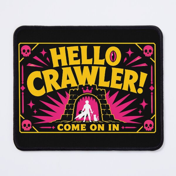Item preview, Dungeon Crawler Carl Hello Crawler Fantasy Book Series designed and sold by Revoleos.