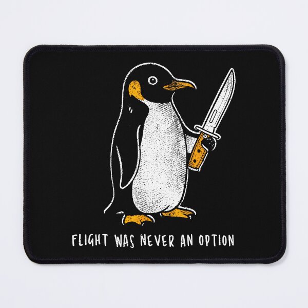 Item preview, Flight Was Never An Option Funny Penguin Humor Animal Lover designed and sold by CharlieConon.