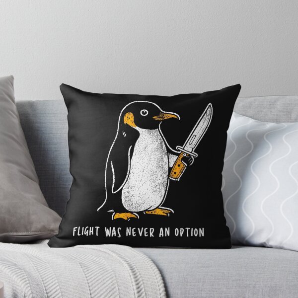 Item preview, Flight Was Never An Option Funny Penguin Humor Animal Lover designed and sold by CharlieConon.