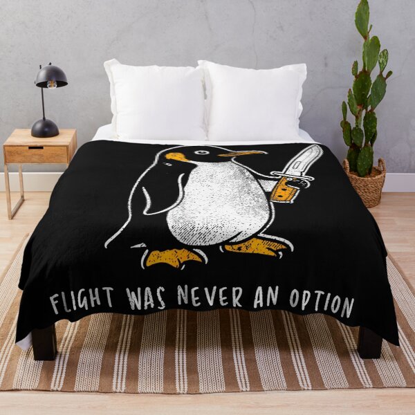 Item preview, Flight Was Never An Option Funny Penguin Humor Animal Lover designed and sold by CharlieConon.