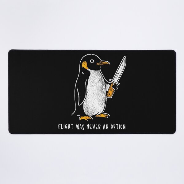 Item preview, Flight Was Never An Option Funny Penguin Humor Animal Lover designed and sold by CharlieConon.