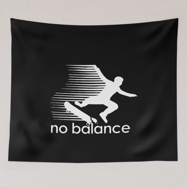 Item preview, No Balance Funny Parody Skateboard Design for Sports Humor designed and sold by farhanhafeez.