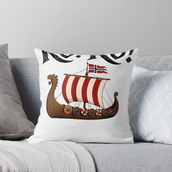 Item preview, Ro Ro Viking Longship Wooden Dragon Boat Nordic Flag Graphic designed and sold by DarkPsyche.