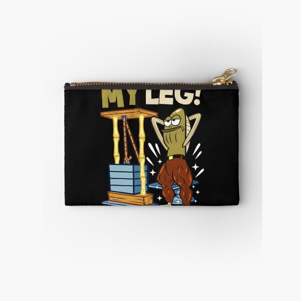 Item preview, My Leg Spongebob Meme Fred Fish Gym Fan designed and sold by CharlieConon.