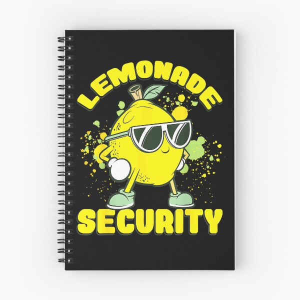 Item preview, Lemonade Security Funny Summer Lemon Guard Pun designed and sold by CharlieConon.