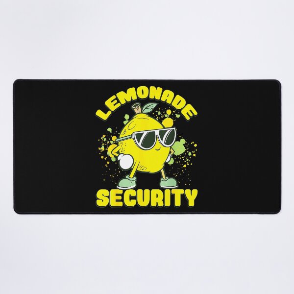 Item preview, Lemonade Security Funny Summer Lemon Guard Pun designed and sold by CharlieConon.