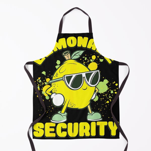 Item preview, Lemonade Security Funny Summer Lemon Guard Pun designed and sold by CharlieConon.