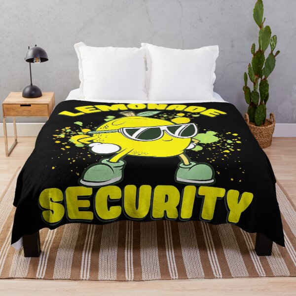 Item preview, Lemonade Security Funny Summer Lemon Guard Pun designed and sold by CharlieConon.