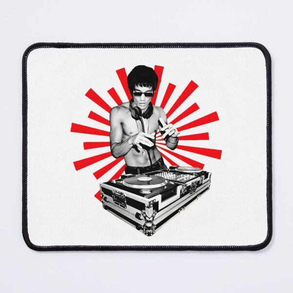 Item preview, Bruce Lee DJ Turntable Mashup designed and sold by MillieRhodes.