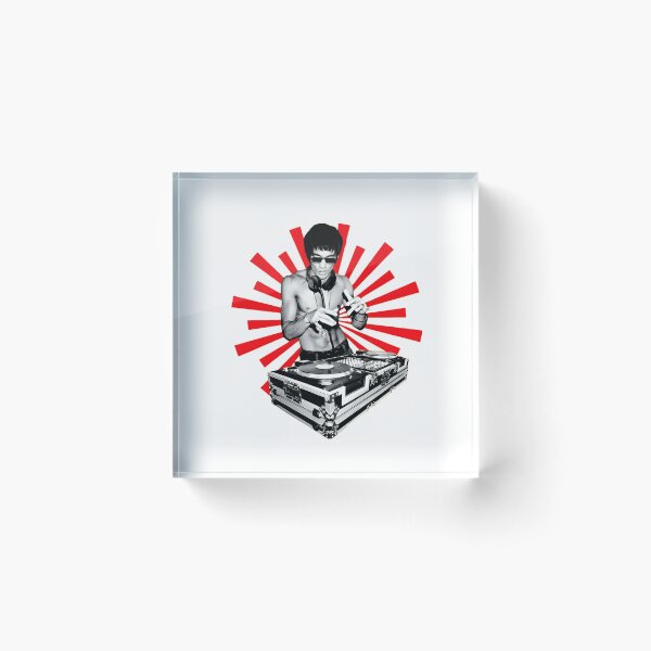 Item preview, Bruce Lee DJ Turntable Mashup designed and sold by MillieRhodes.