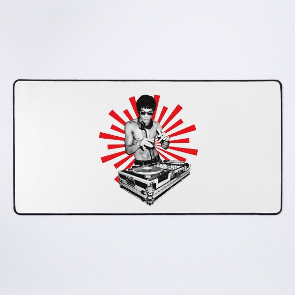 Item preview, Bruce Lee DJ Turntable Mashup designed and sold by MillieRhodes.