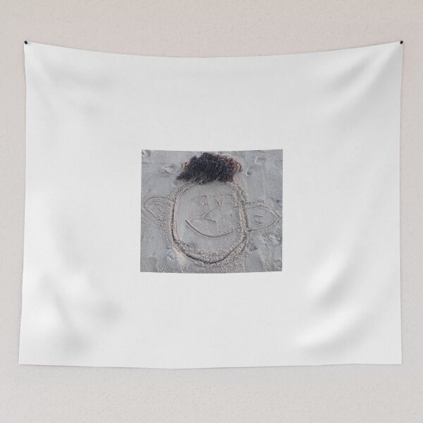 Item preview, ⁠Funny Sand Face with Seaweed Hair designed and sold by Julia9632.