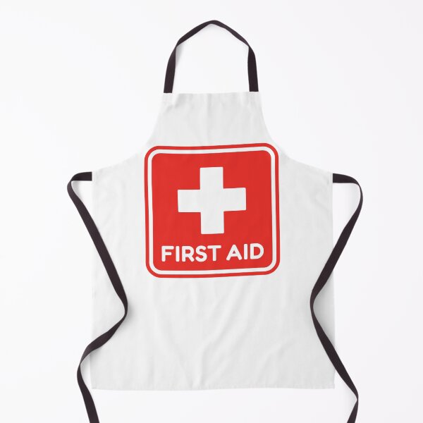 Item preview, First Aid Red Medical Cross Healthcare Safety Sign designed and sold by VectorForge Studio.