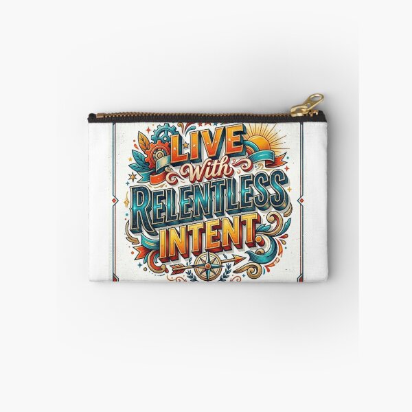 Item preview, LIVE WITH RELELNTLESS INTENT designed and sold by likbatonboot.