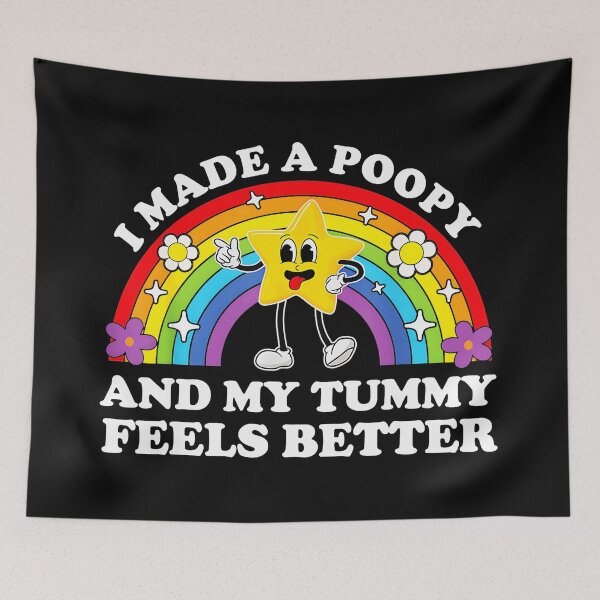 Item preview, I Made A Poopy And My Tummy Feels Better Potty Training Parent Humor designed and sold by CharlieConon.