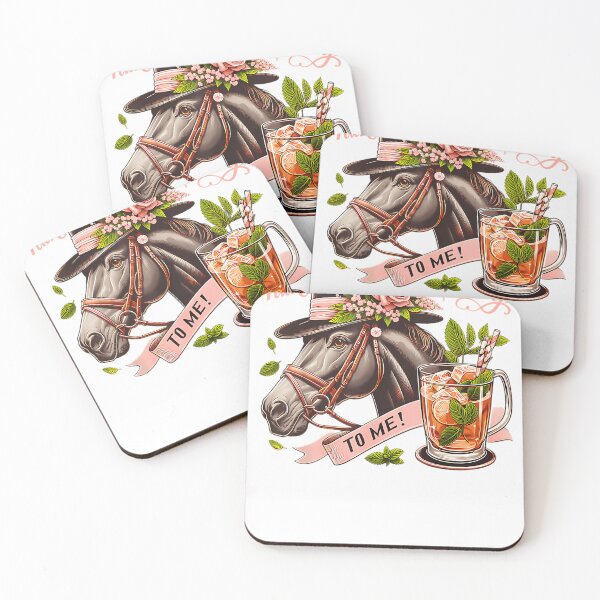 Item preview, Talk Derby To Me Horse Racing Mint Julep Southern Style Art designed and sold by RetroGalaxies.
