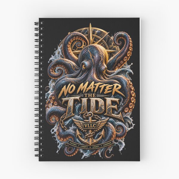 Item preview, VLLC?  No Matter The Tide Kraken Octopus Anchor Art  designed and sold by VICTORY LIBERTY .