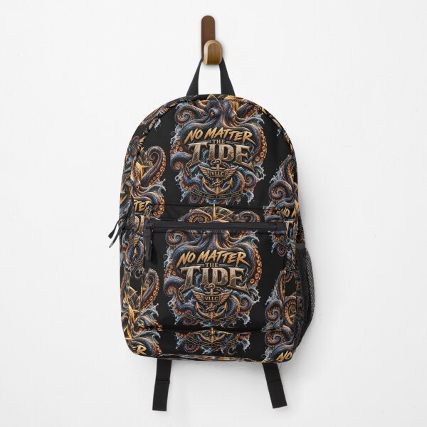 Item preview, VLLC? No Matter The Tide Kraken Octopus Anchor Art designed and sold by VICTORY LIBERTY .