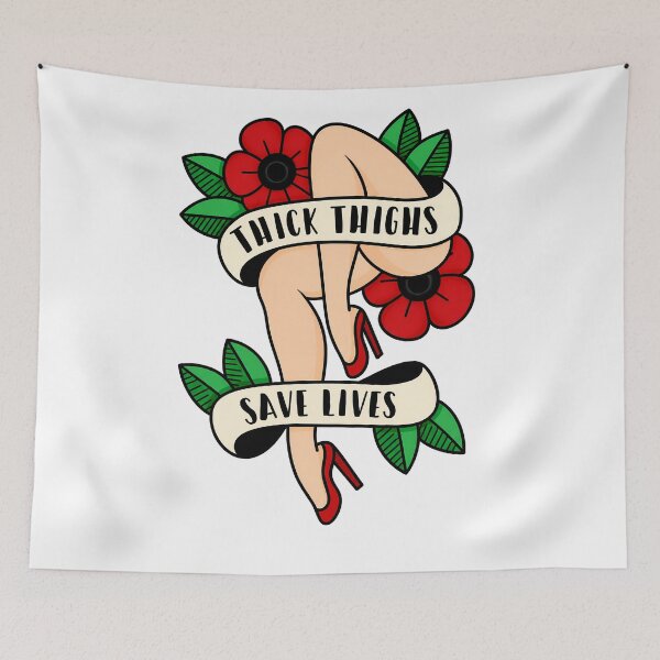 Item preview, thick thighs save designed and sold by dariakustocr.