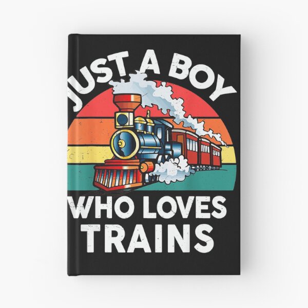 Item preview, Just A Boy Who Loves Trains Train Lover Hobbyist Enthusiast designed and sold by CharlieConon.