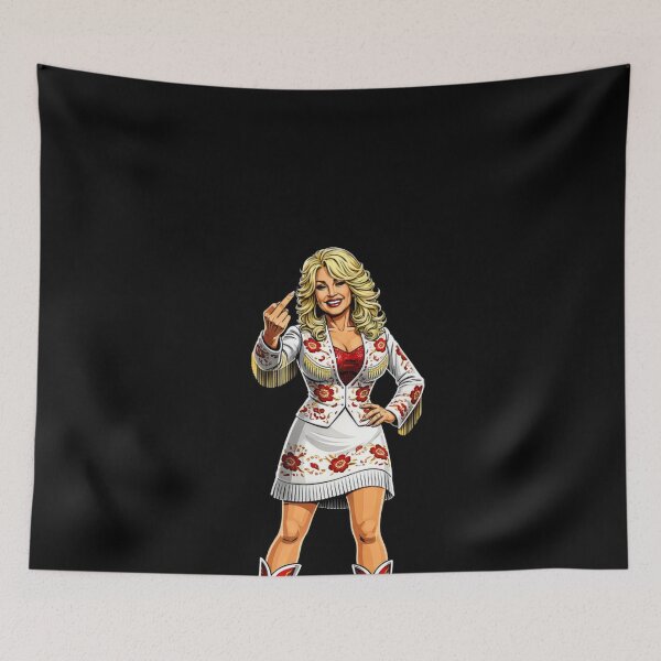 Item preview, Dolly Parton Flipping The Bird #692 designed and sold by angel-knox.