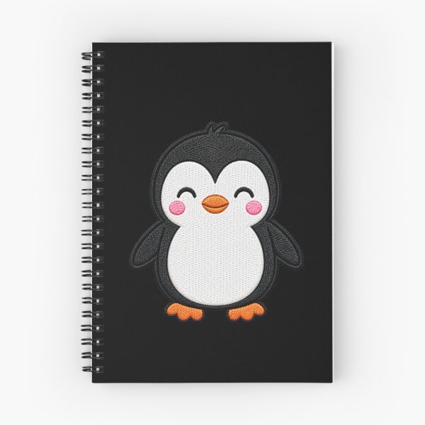Item preview, Cute Penguin Embroidery Patch Illustration designed and sold by ColorSplash123.