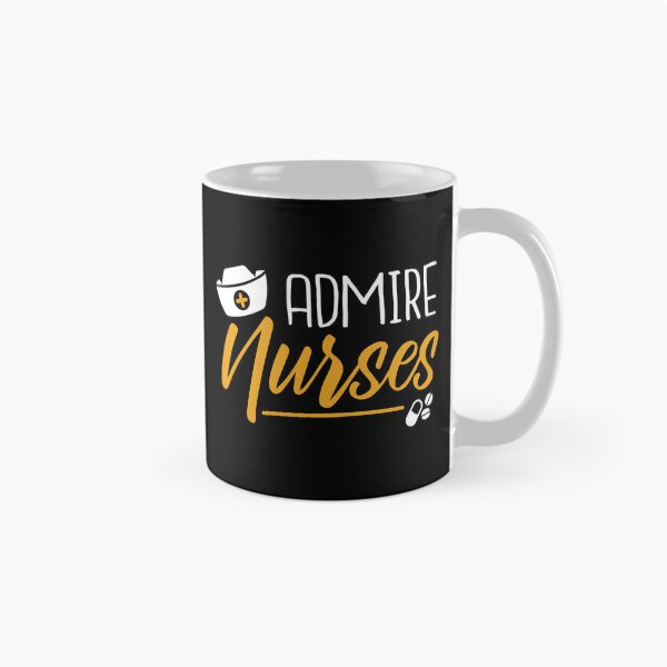 Item preview, Admire Nurses Minimalist Typography Appreciation RN designed and sold by Hilal-Studio.
