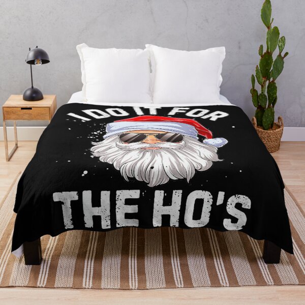 Item preview, I Do It For The Ho's Humorous Santa Christmas Holiday designed and sold by CharlieConon.