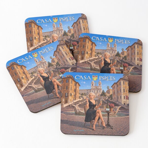 Item preview, Monroe In Rome (Spanish Steps) designed and sold by Umpsilk.