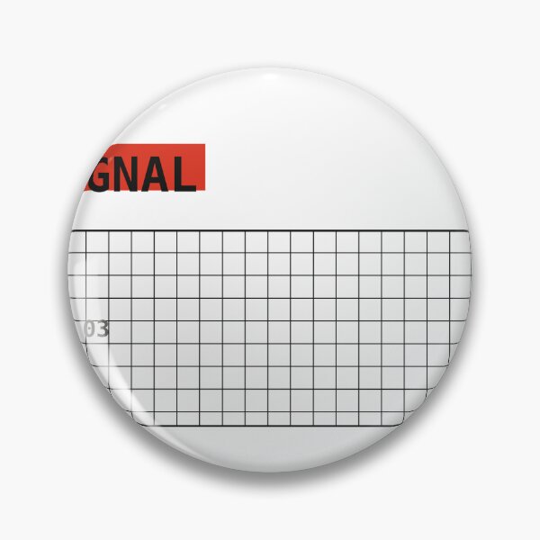 Item preview, No Signal TV Static Brutalist Sticker designed and sold by PlusScanner.