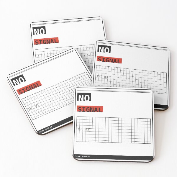 Item preview, No Signal TV Static Brutalist Sticker designed and sold by PlusScanner.