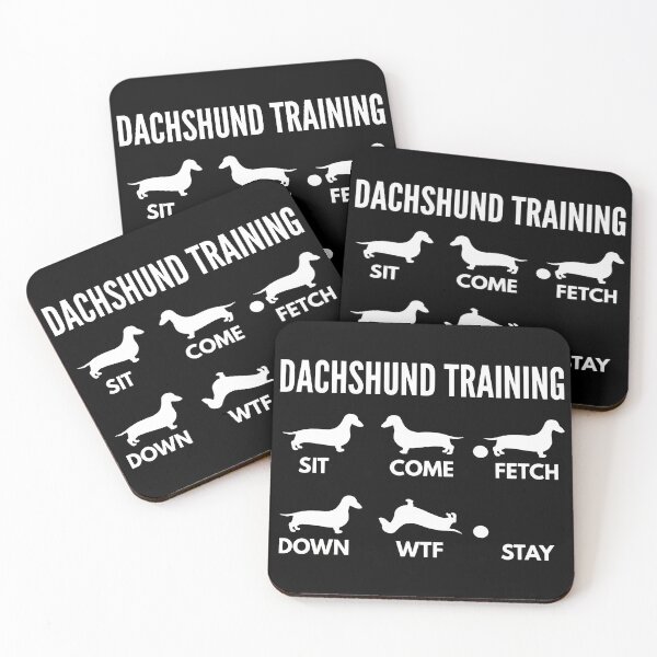 Item preview, Dachshund Training Funny Dog Commands Pet Humor designed and sold by SoyLamderma.