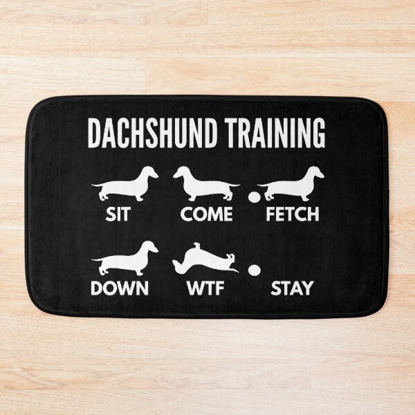 Item preview, Dachshund Training Funny Dog Commands Pet Humor designed and sold by SoyLamderma.