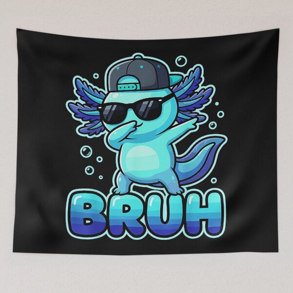 Item preview, Bruh Dabbing Axolotl Pet Owner Teenager designed and sold by CharlieConon.