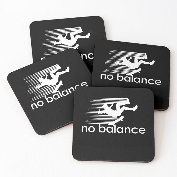 Item preview, No Balance Funny Skateboard Parody Design for Sports Humor designed and sold by farhanhafeez.