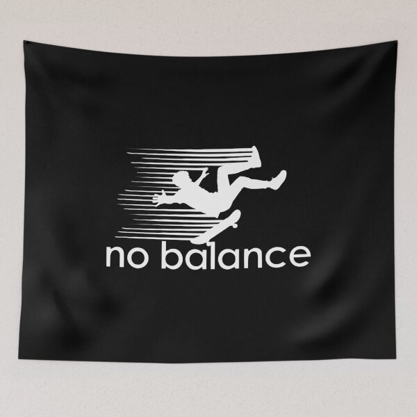 Item preview, No Balance Funny Skateboard Parody Design for Sports Humor designed and sold by farhanhafeez.