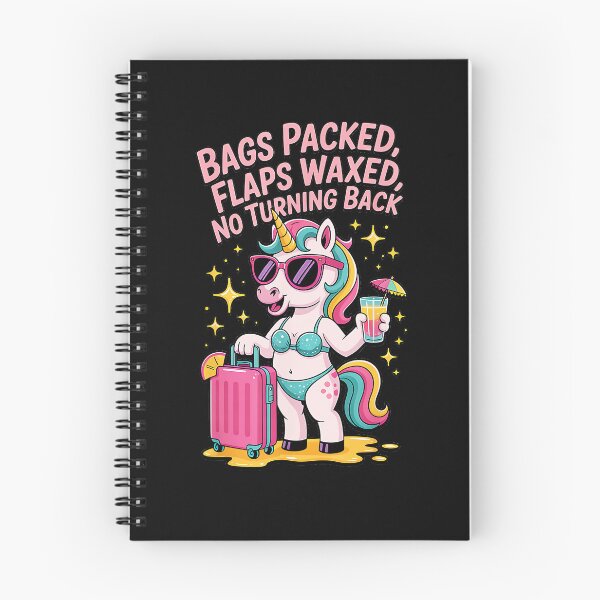 Item preview, Bags Packed Flaps Waxed No Turning Back Unicorn Vacation Traveler designed and sold by CharlieConon.