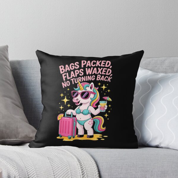 Item preview, Bags Packed Flaps Waxed No Turning Back Unicorn Vacation Traveler designed and sold by CharlieConon.