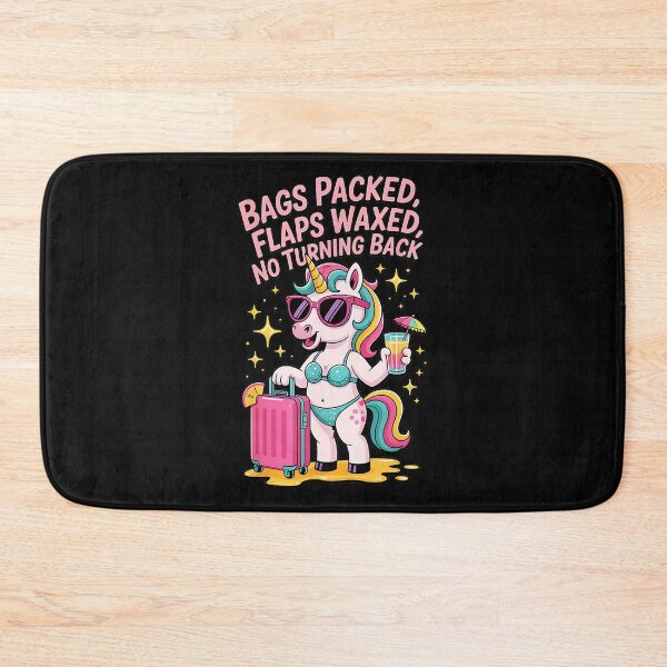 Item preview, Bags Packed Flaps Waxed No Turning Back Unicorn Vacation Traveler designed and sold by CharlieConon.