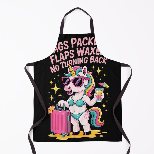 Item preview, Bags Packed Flaps Waxed No Turning Back Unicorn Vacation Traveler designed and sold by CharlieConon.