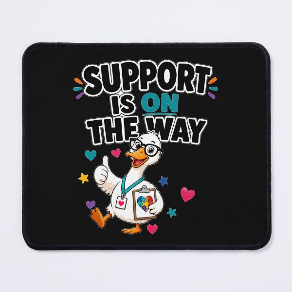 Item preview, Support is On The Way Silly Goose Special Education Teacher designed and sold by WeirdlyMild.