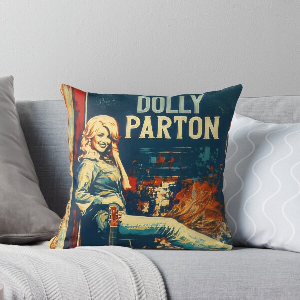 Item preview, Vintage Dolly Parton Guitar Poster Graphic – Retro Country Music Icon Design #651 designed and sold by angel-knox.