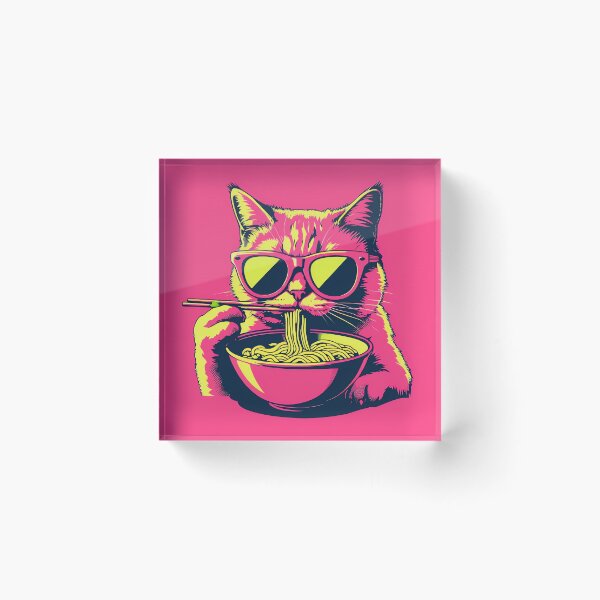 Item preview, Cool Cat Noodle Bar designed and sold by ONYX Pixee.