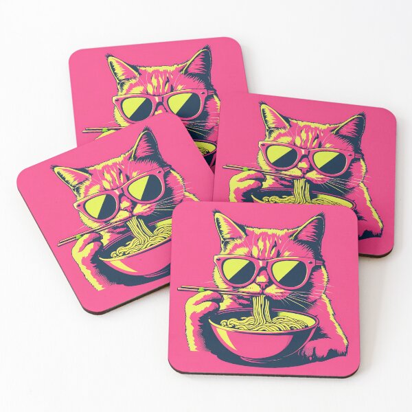 Item preview, Cool Cat Noodle Bar designed and sold by ONYX Pixee.