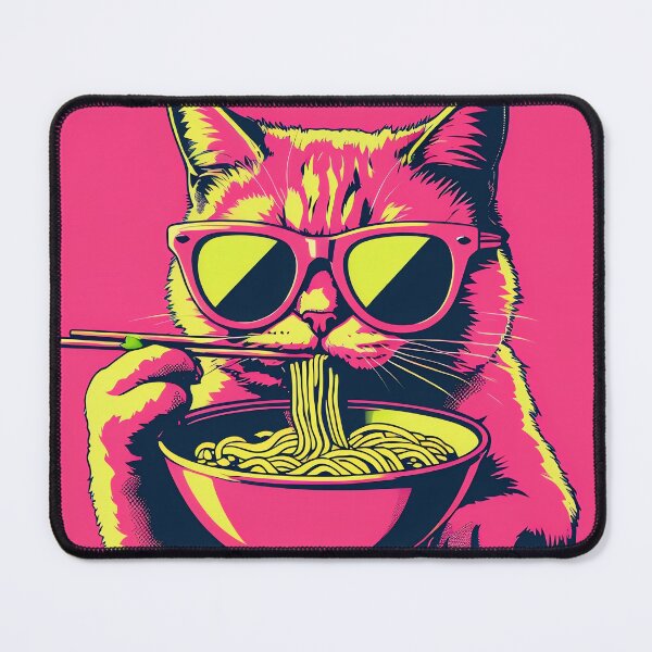Item preview, Cool Cat Noodle Bar designed and sold by ONYX Pixee.